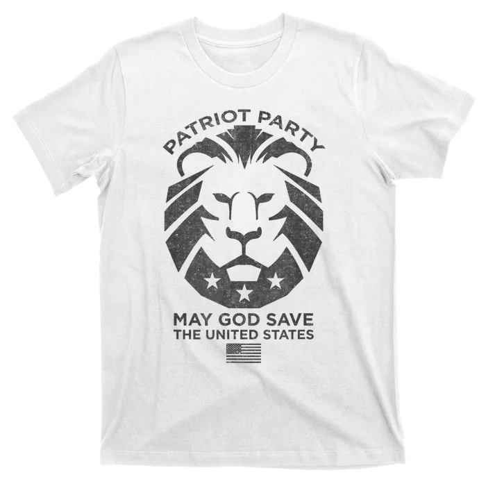 Patriot Party Revolution May God Save The USA Trump 2024 T-Shirt