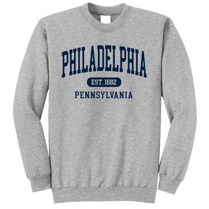 Philadelphia Pennsylvania Retro Throwback Souvenir Tall Sweatshirt