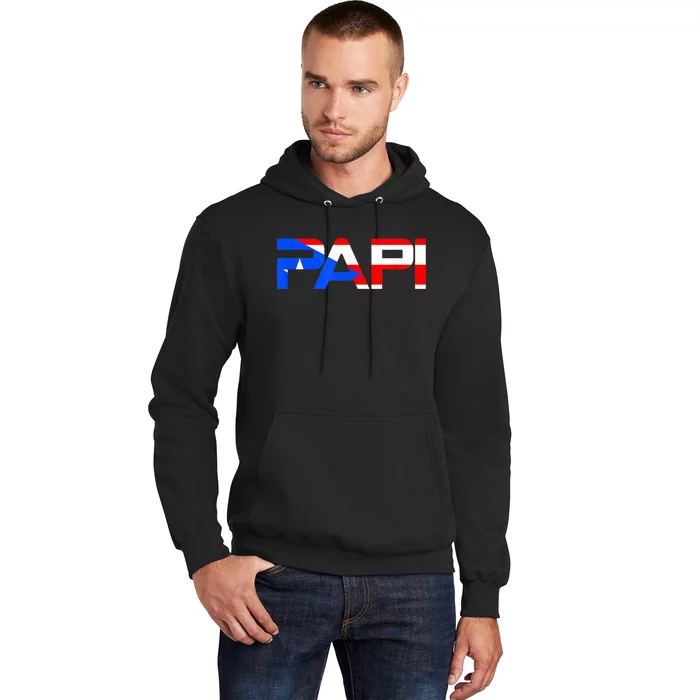 Papi Puerto Rico Flag Hoodie