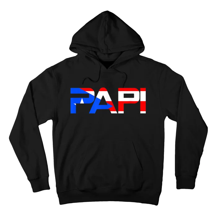 Papi Puerto Rico Flag Hoodie