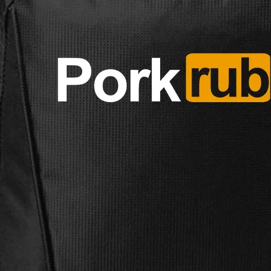 Porkrub, Pork Rub Funny BBQ Smoker & Barbecue Grilling City Backpack