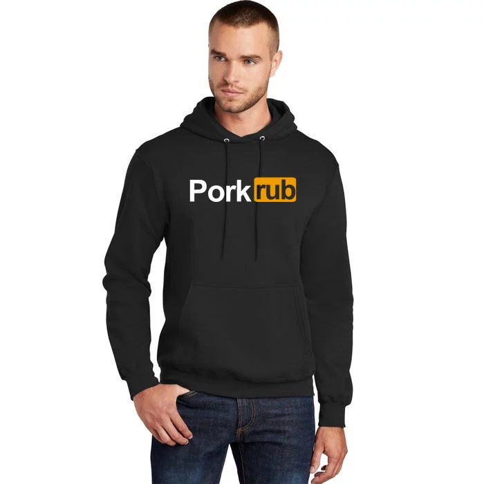 Porkrub, Pork Rub Funny BBQ Smoker & Barbecue Grilling Tall Hoodie