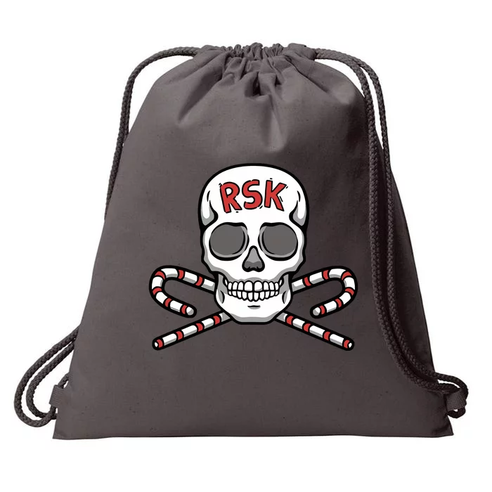 Pka Podcast Real Sweet Skull Drawstring Bag