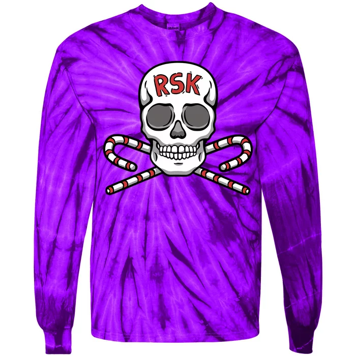 Pka Podcast Real Sweet Skull Tie-Dye Long Sleeve Shirt