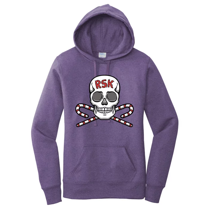 Pka Podcast Real Sweet Skull Women's Pullover Hoodie