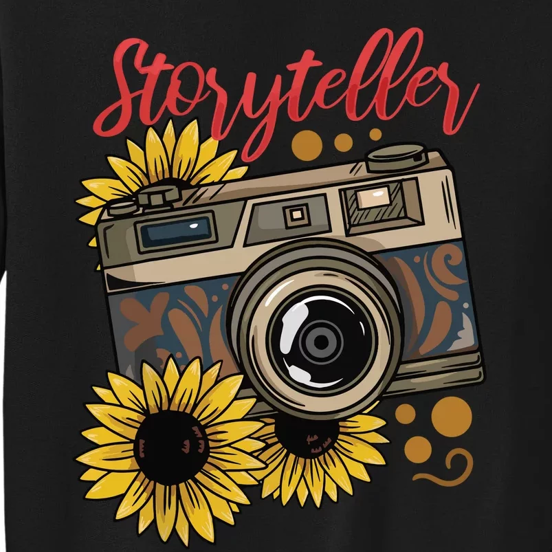 Photographer Photography Storyteller Camera Gift Sweatshirt