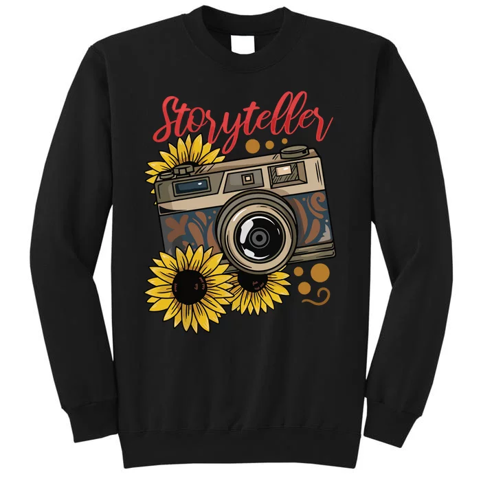 Photographer Photography Storyteller Camera Gift Sweatshirt