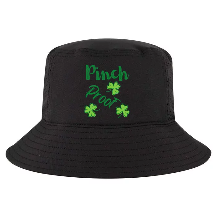 Pinch Proof Saint Patrick's Day Shamrocks Cool Comfort Performance Bucket Hat