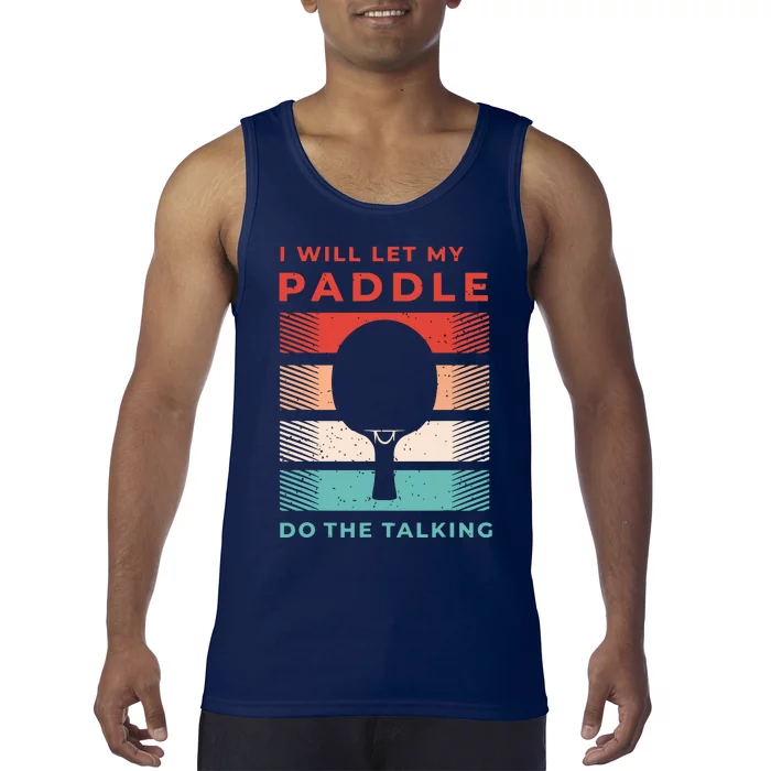 Ping Pong Shirts And Table Tennis Gifts For Ping Pongs Tank Top