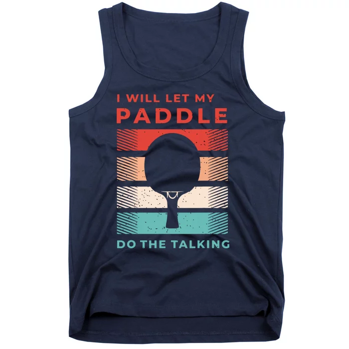 Ping Pong Shirts And Table Tennis Gifts For Ping Pongs Tank Top