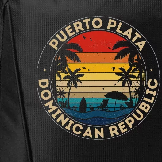 Puerto Plata Souvenir Dominican Republic Reminder City Backpack