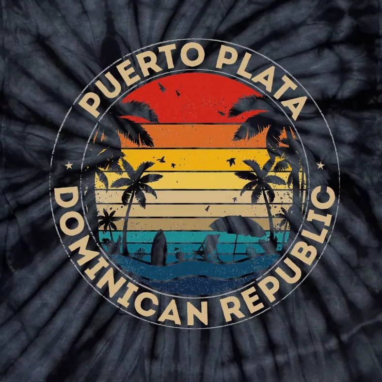 Puerto Plata Souvenir Dominican Republic Reminder Tie-Dye T-Shirt