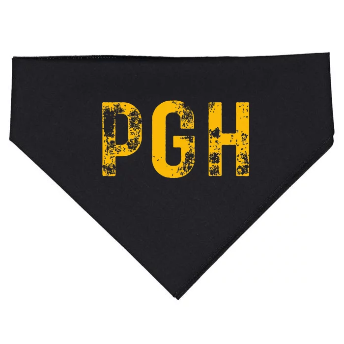 Pittsburgh Pennsylvania Steel City 412 Home Pride USA-Made Doggie Bandana