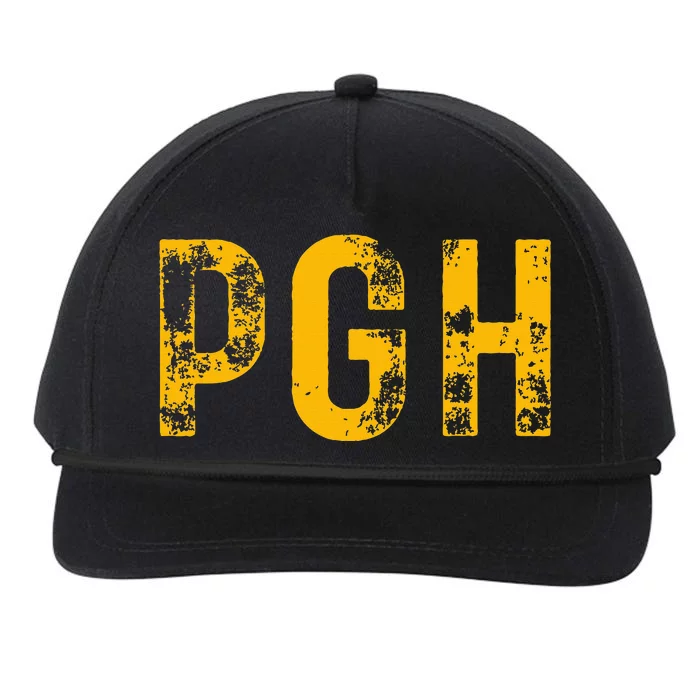 Pittsburgh Pennsylvania Steel City 412 Home Pride Snapback Five-Panel Rope Hat