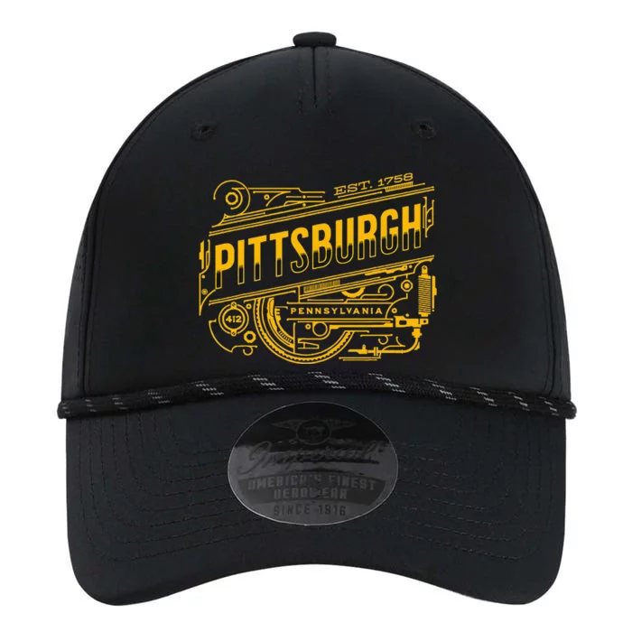 Pittsburgh Pennsylvania Steel City 412 Home Vintage Performance The Dyno Cap