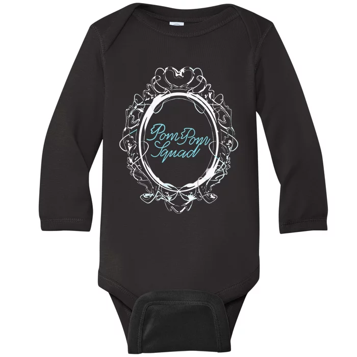 Pom Pom Squad Mirror Baby Long Sleeve Bodysuit