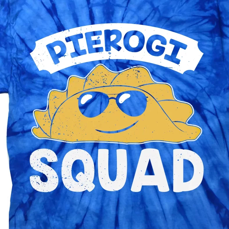 Poland Pierogi Squad Foodie For Polish Dumpling Chef Gift Tie-Dye T-Shirt