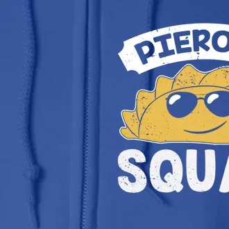 Poland Pierogi Squad Foodie For Polish Dumpling Chef Gift Full Zip Hoodie