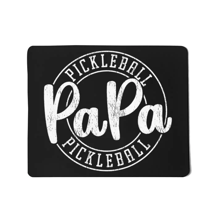 Pickleball Papa Sport Pickleball player grandpa father's day Mousepad