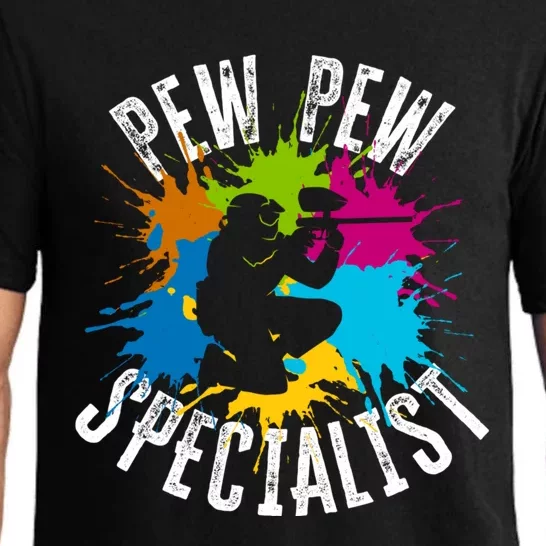 Pew Pew Specialist Shooting Paintball Gift Pajama Set