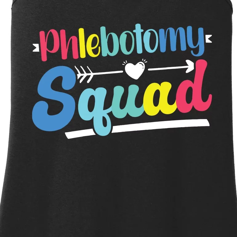 Phlebotomist Phlebotomy Squad Ladies Essential Tank