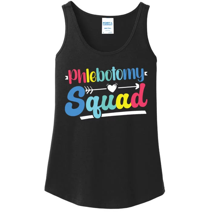 Phlebotomist Phlebotomy Squad Ladies Essential Tank