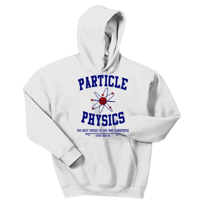 Particle Physics Science Pun Funny Physics Kids Hoodie