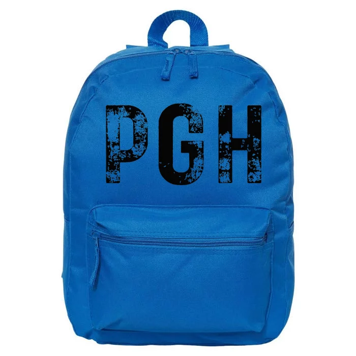 Pittsburgh Pennsylvania Steel City 412 Home Pride 16 in Basic Backpack