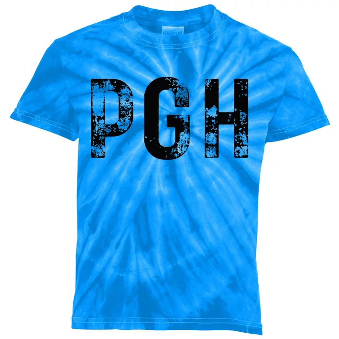 Pittsburgh Pennsylvania Steel City 412 Home Pride Kids Tie-Dye T-Shirt