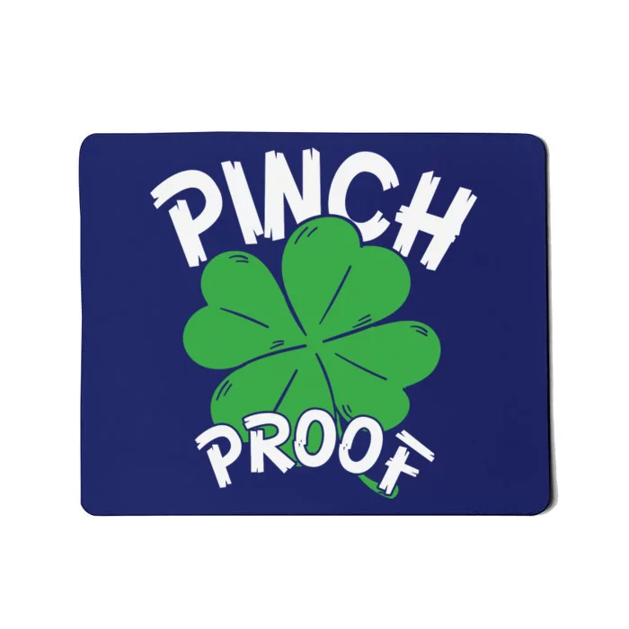 Pinch Proof Shamrock St Patricks Day Mousepad