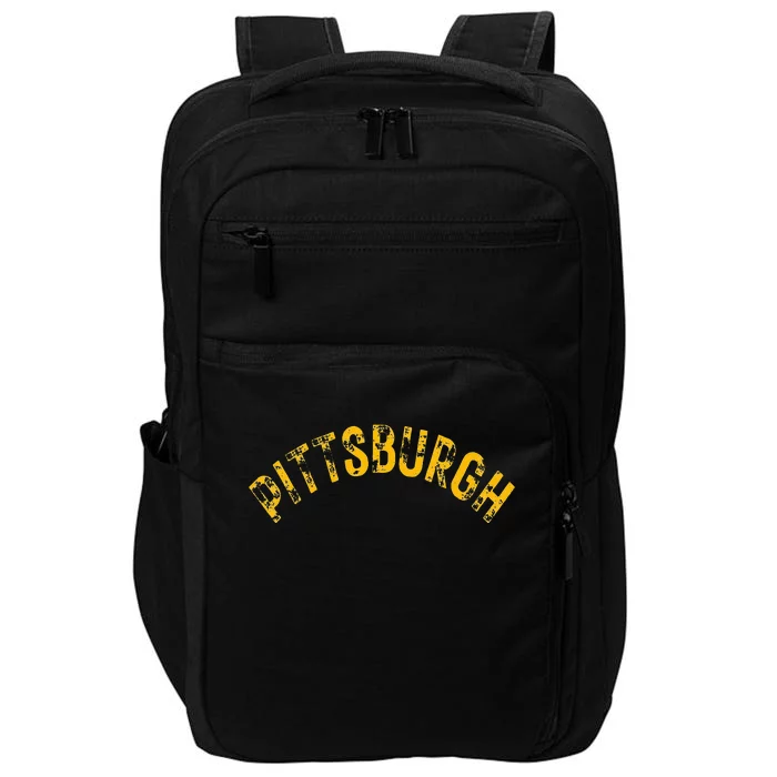 Pittsburgh Pennsylvania Sl City 412 Home Vintage Impact Tech Backpack