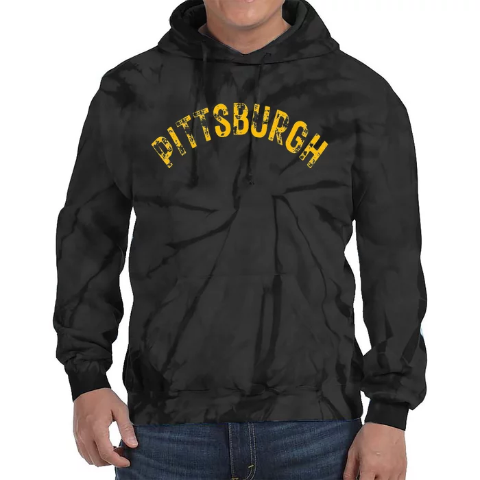 Pittsburgh Pennsylvania Sl City 412 Home Vintage Tie Dye Hoodie