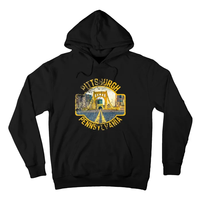 Pittsburgh Pennsylvania Sl City Skyline Photography 412 Hoodie