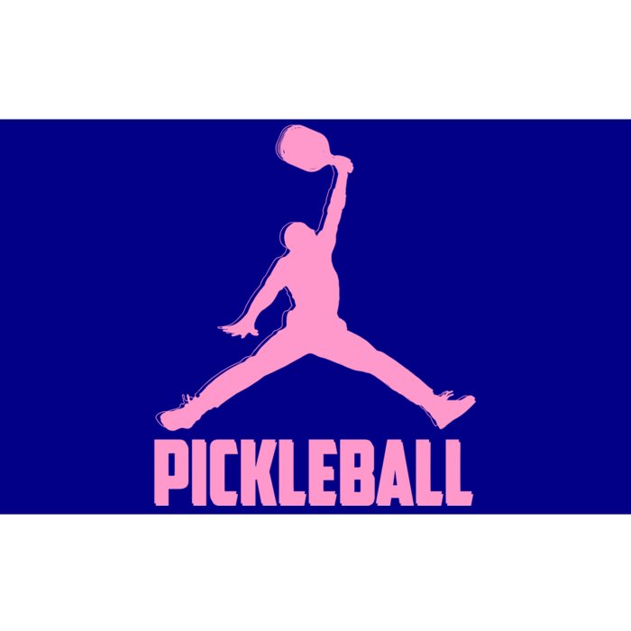 Pink Pickleball Sports Logo Bumper Sticker