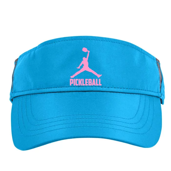 Pink Pickleball Sports Logo Adult Drive Performance Visor