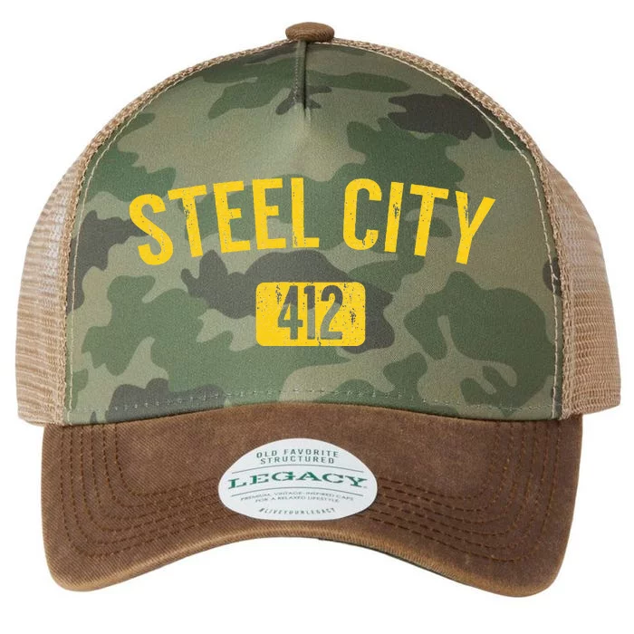 Pittsburgh Pennsylvania Steel City Black And Gold Legacy Tie Dye Trucker Hat