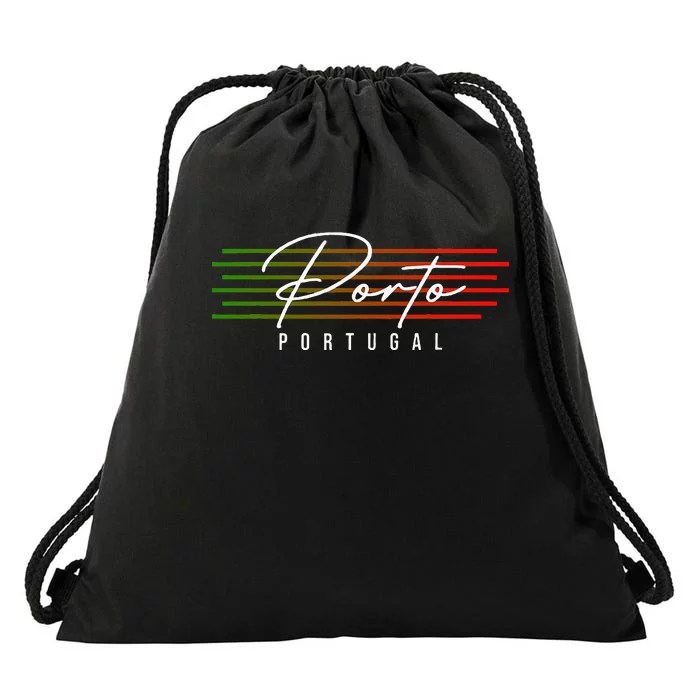 Porto Portugal Souvenir Drawstring Bag