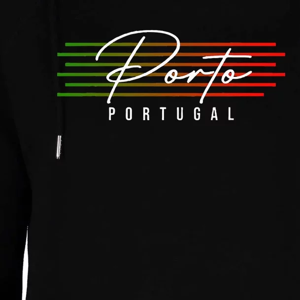 Porto Portugal Souvenir Womens Funnel Neck Pullover Hood