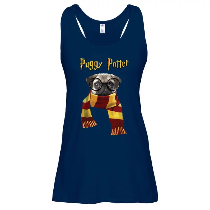 Puggy Potter Shirts Pug Lover Pug Tee Funny Pug Ladies Essential Flowy Tank