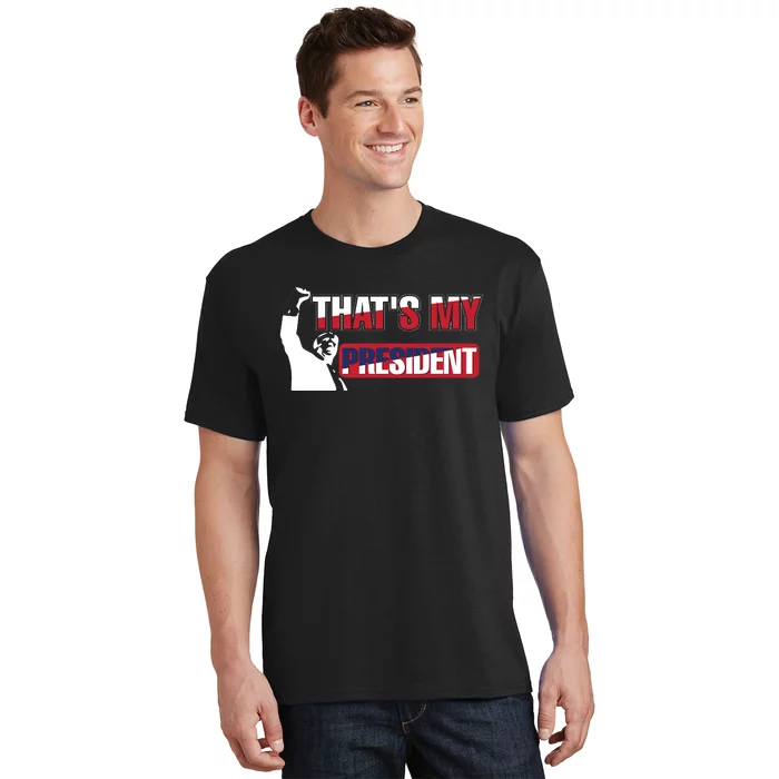 Patriotic Presidential Support Graphic T-Shirt