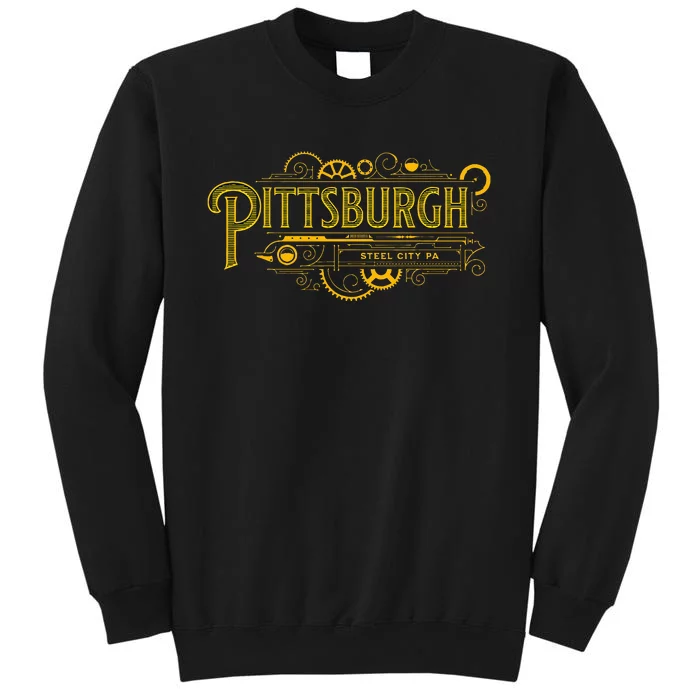 Pittsburgh Pennsylvania Steel City 412 Home Vintage Sweatshirt