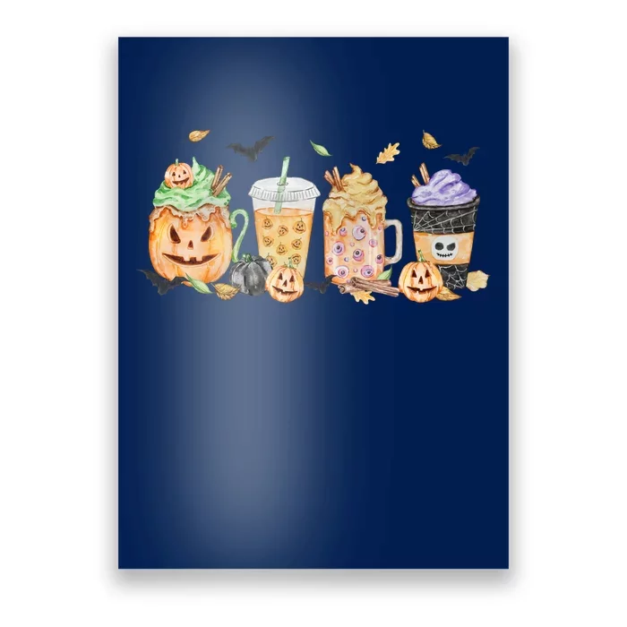 Plaid Pumpkin Spice Hello Fall Autumn Thanksgiving Poster