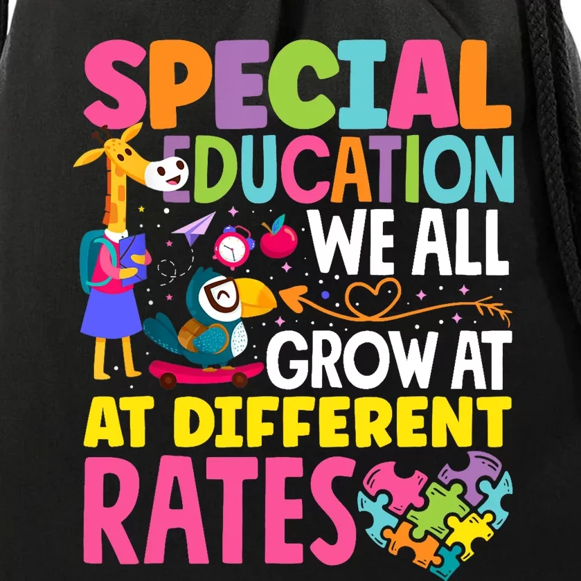 Paraeducator Paraprofessional SPED Teacher Special Education Drawstring Bag