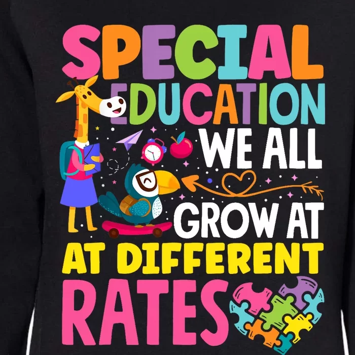 Paraeducator Paraprofessional SPED Teacher Special Education Womens California Wash Sweatshirt