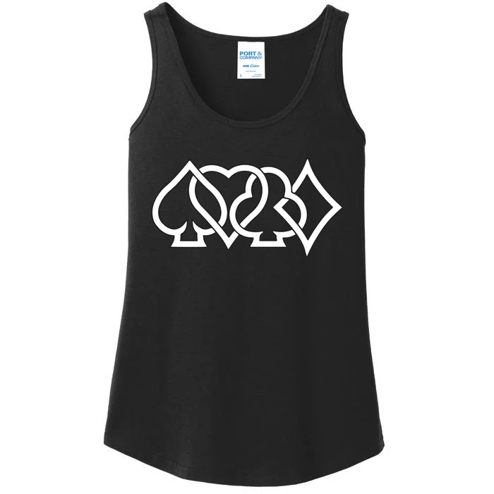 Poker Player Texas Hold'Em Poker Ladies Essential Tank