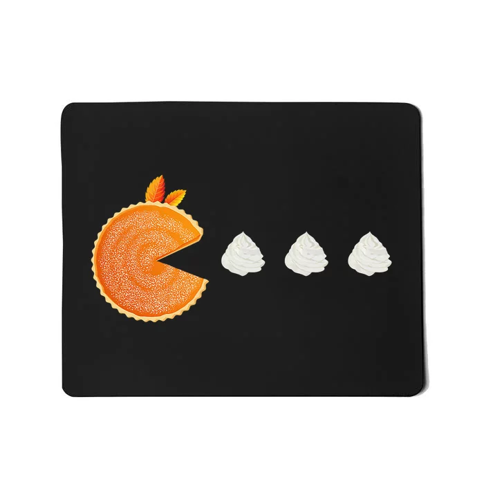 Pumpkin Pie Thanksgiving Whipped Cream Dollop Autumn Fall Mousepad