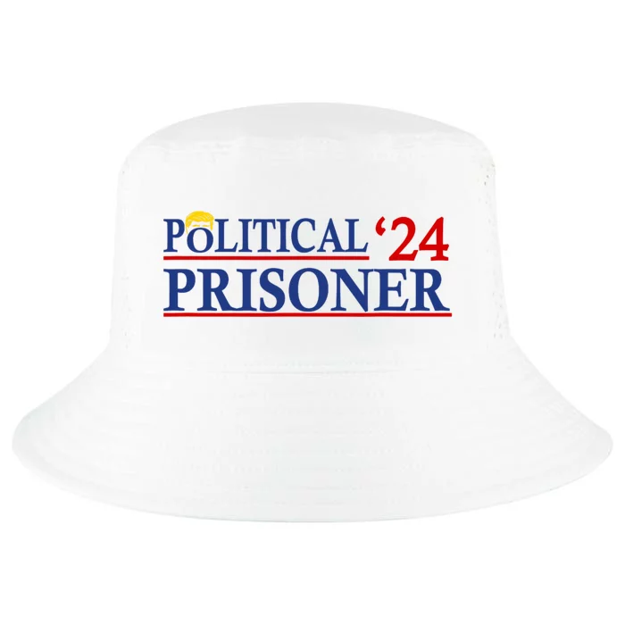 Political Prisoner Trump 2024 Cool Comfort Performance Bucket Hat