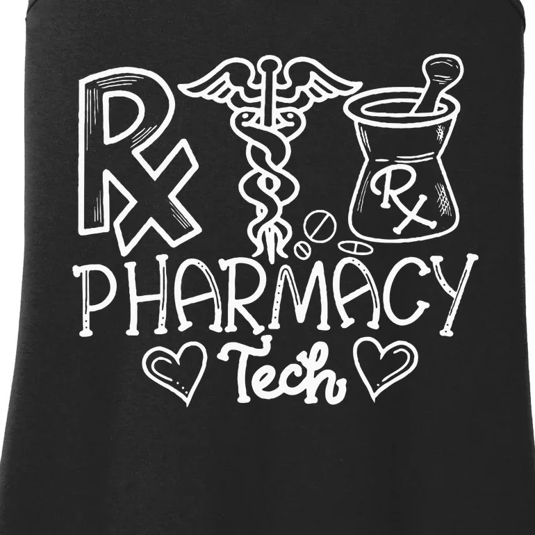 Pharmacist Pharmacy Technician Pharmer Pharmacology Student Ladies Essential Tank