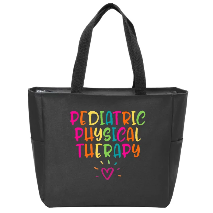 Pediatric Physical Therapy PT PTA Therapist Appreciation PED Zip Tote Bag