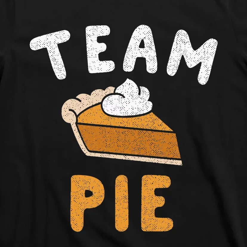 Pumpkin Pie Team Pie Day Thanksgiving Squad Group T-Shirt